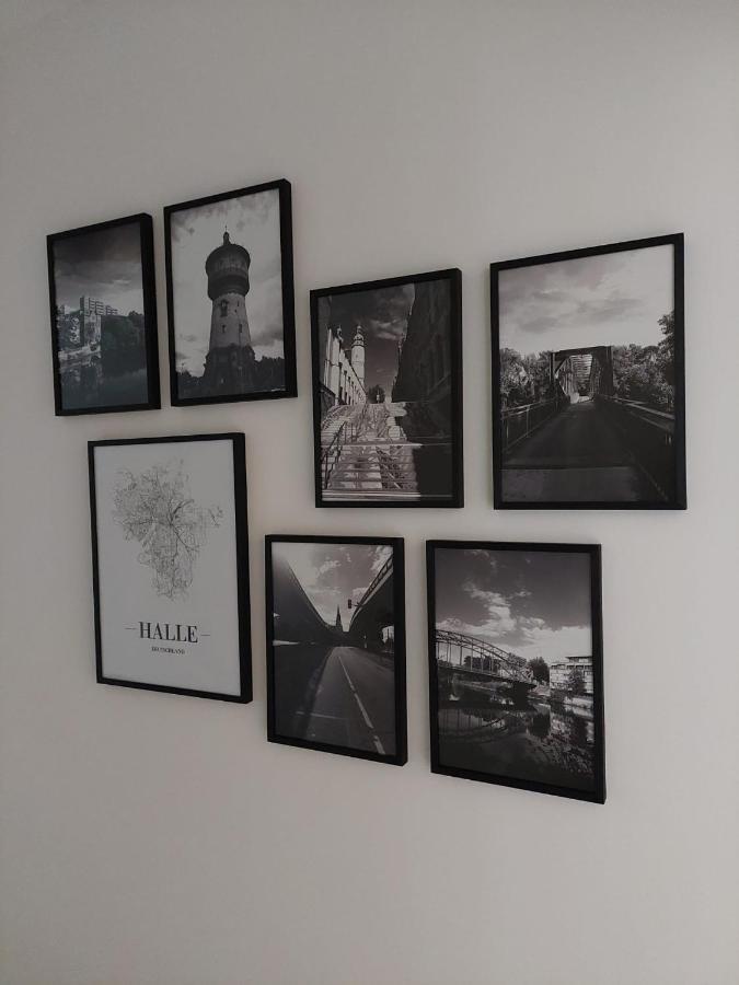 Helles Modern Eingerichtetes Apartment Halle  Εξωτερικό φωτογραφία