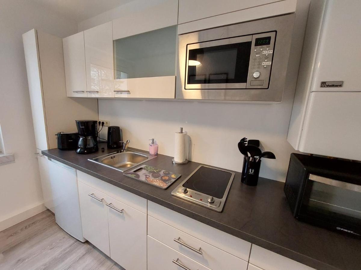Helles Modern Eingerichtetes Apartment Halle  Εξωτερικό φωτογραφία